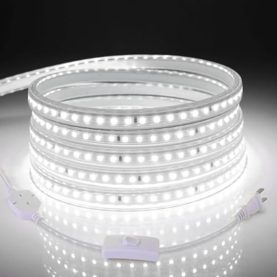 Outdoor Lighting Strip - LED Strip Lights, 240 LEDs, 6500K