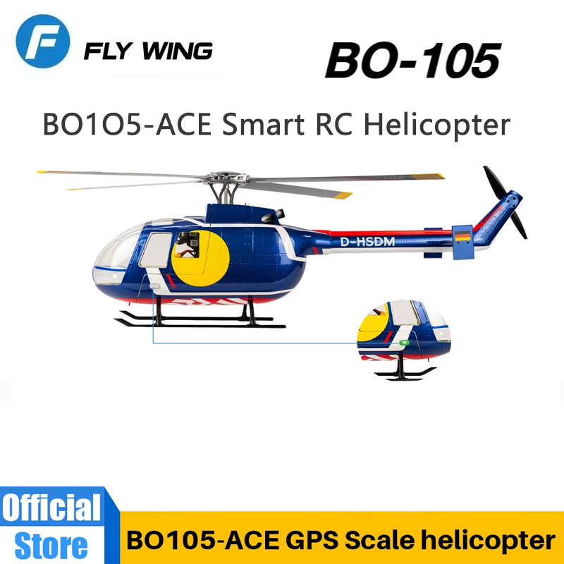 Outdoor Lighting Uk - Flying wing BO-105 remote-controlled helicopter blue