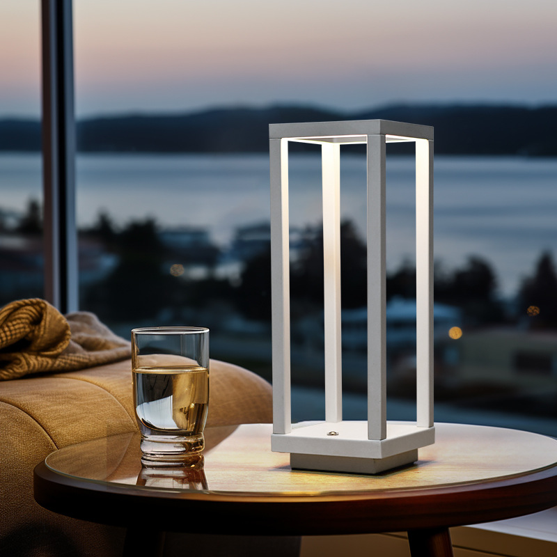 Outdoor Lighting Restaurant - LED Touch Charging Desk Lamp Western