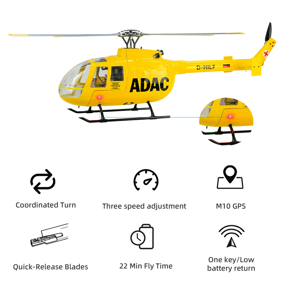 FLY WING BO105 Scale Helicopte - Outdoor Lighting Uk ulasan dan harga