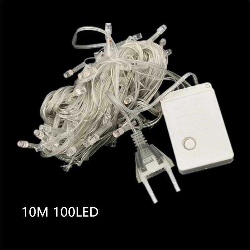 110V 220V 10M 100 Led String G - Outdoor Lighting Strip ulasan dan harga
