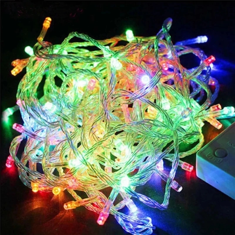 110V 220V 10M 100 Led String G - Outdoor Lighting Strip ulasan dan harga