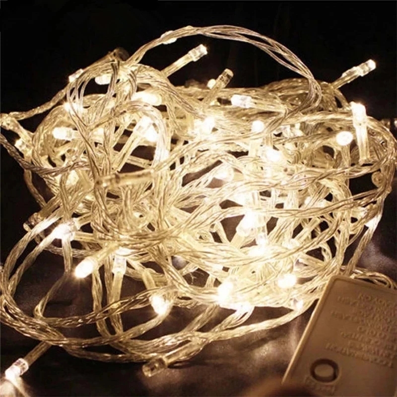 110V 220V 10M 100 Led String G - Outdoor Lighting Strip ulasan dan harga