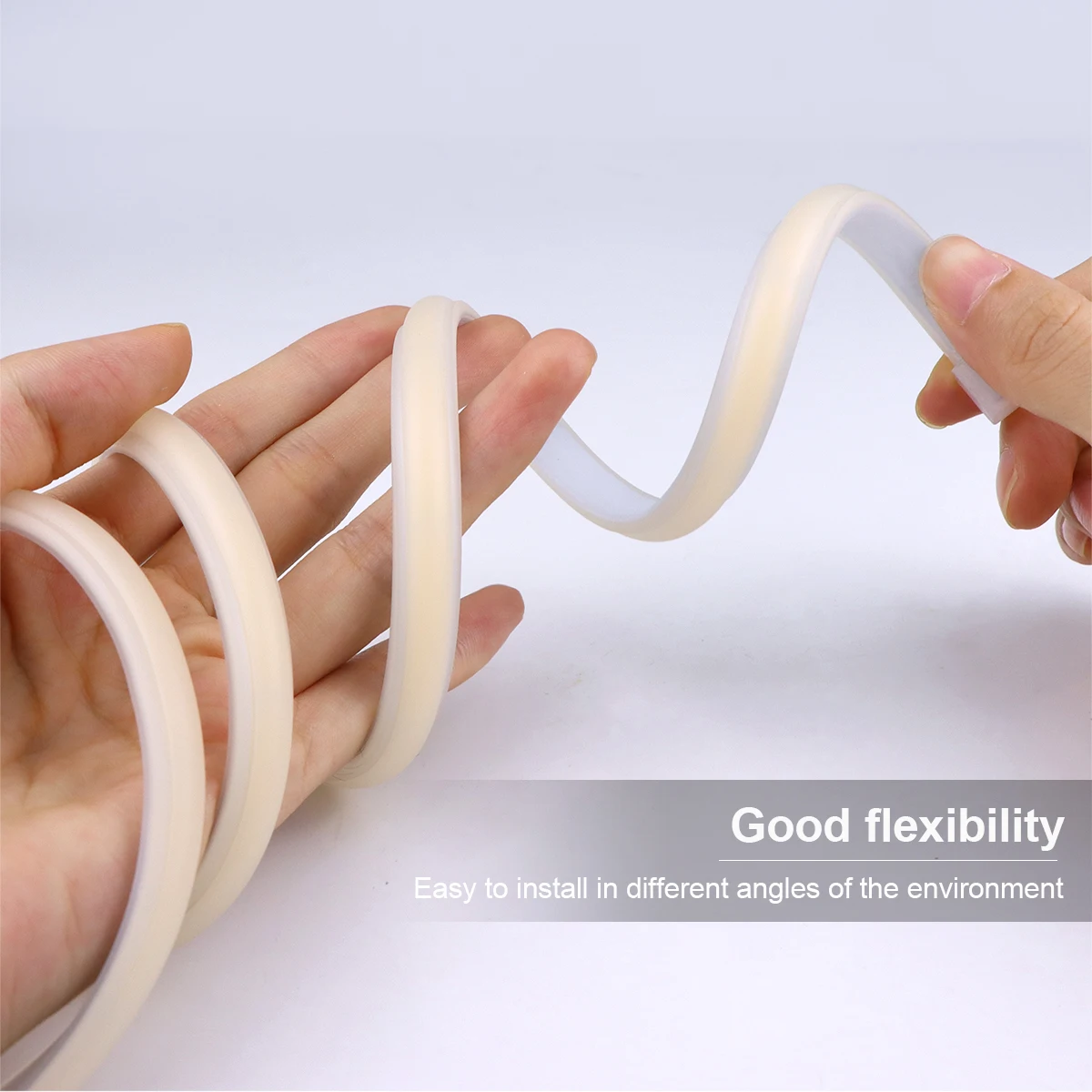 220V 110V Pure Silicone Gel CO - Outdoor Lighting Strip ulasan dan harga