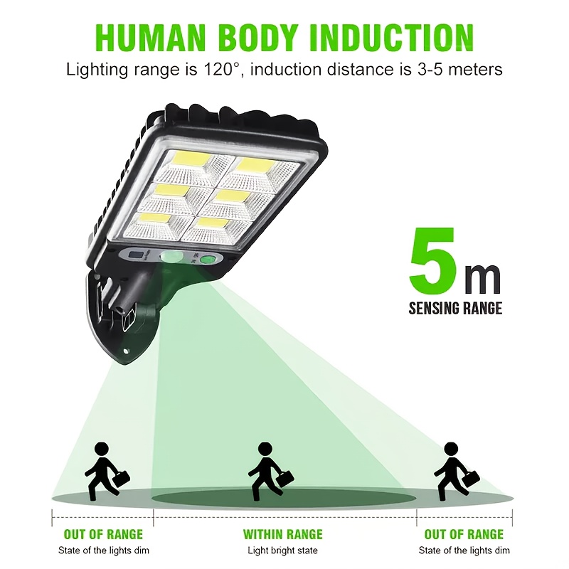 Solar Street Light Outdoor 3 M - Outdoor Lighting Dusk To Dawn ulasan dan harga