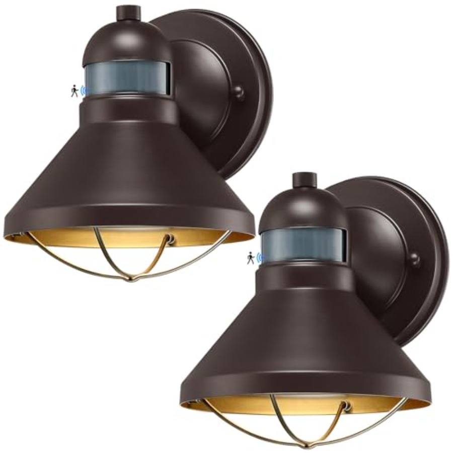 2 Pack Motion Sensor Outdoor L - Outdoor Lighting Led ulasan dan harga