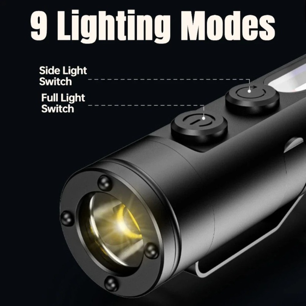 Mini Outdoor Flashlight Type C - Outdoor Lighting Electric ulasan dan harga