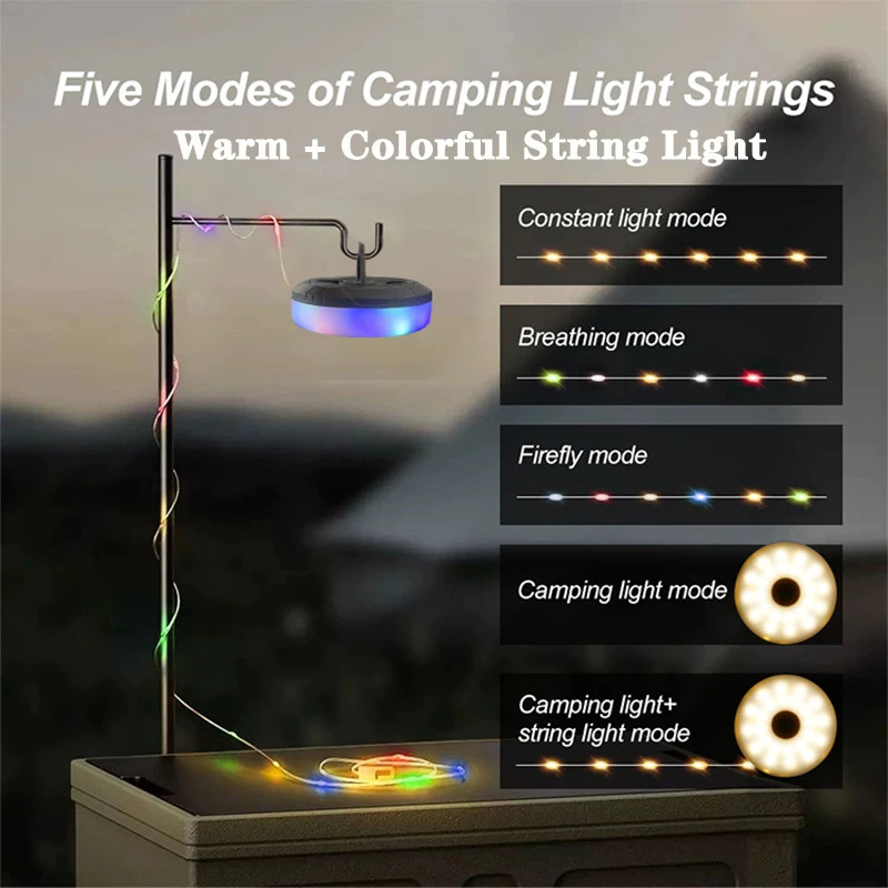 10m Atmosphere LED Camping Lig - Outdoor Lighting Led ulasan dan harga