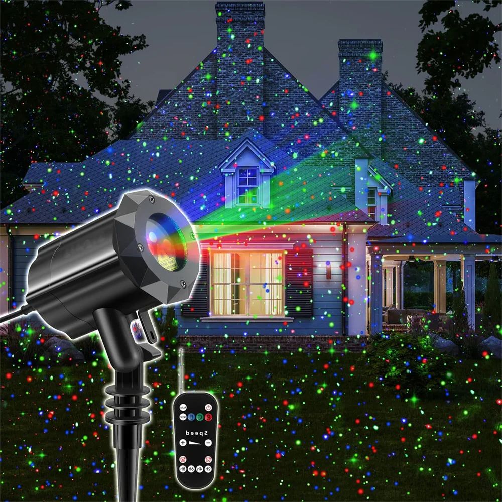 Christmas Laser Projector Ligh - Outdoor Lighting Uk ulasan dan harga