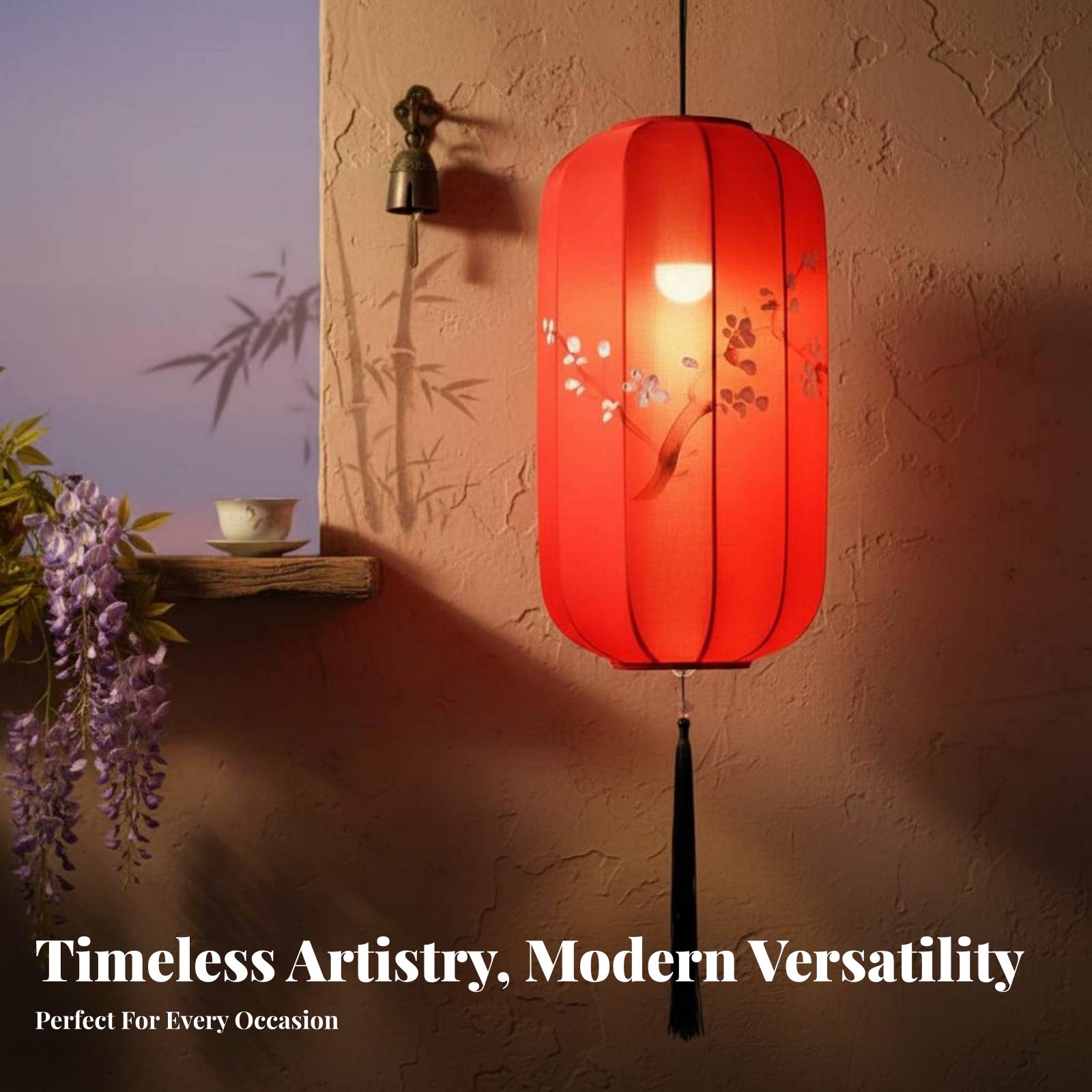 Hand-Painted Chinese Lantern,  - Outdoor Lighting Restaurant ulasan dan harga