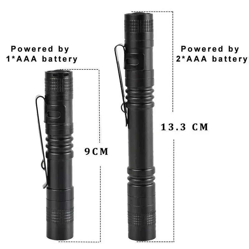 Portable Mini LED Pen Flashlig - Outdoor Lighting Electric ulasan dan harga