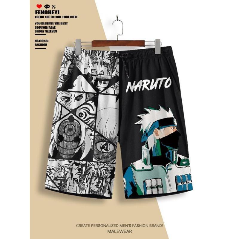 Naruto Anime Shorts Men's Casu - Outdoor Lighting Japan ulasan dan harga
