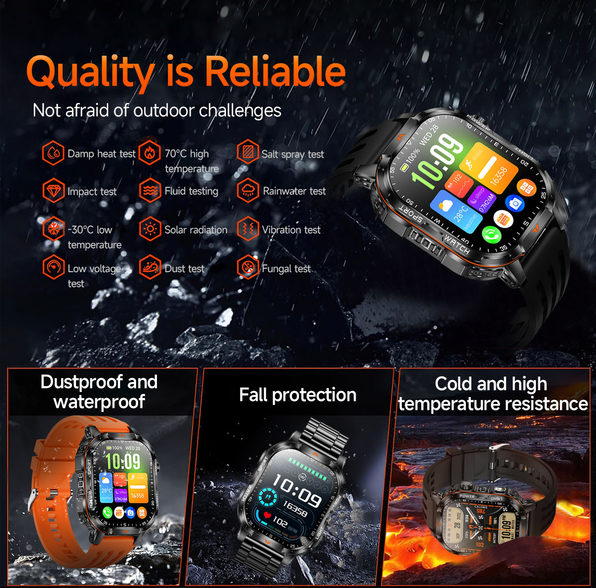 Military outdoor sturdy men's  - Outdoor Lighting Japan ulasan dan harga