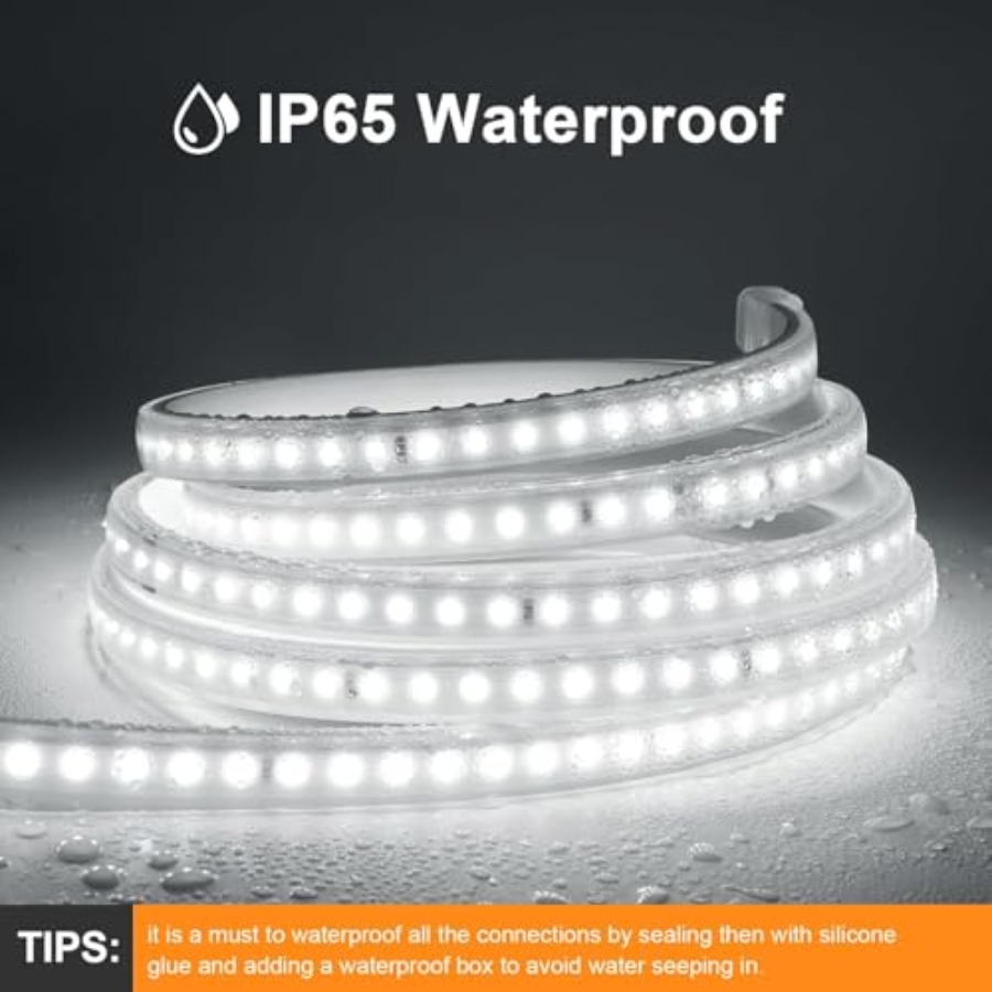 LED Strip Lights, 240 LEDs, 65 - Outdoor Lighting Strip ulasan dan harga