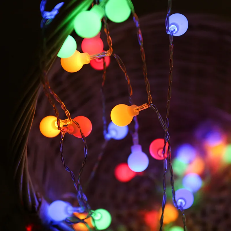 10M USB/Battery Power Ball LED - Outdoor Lighting Strip ulasan dan harga