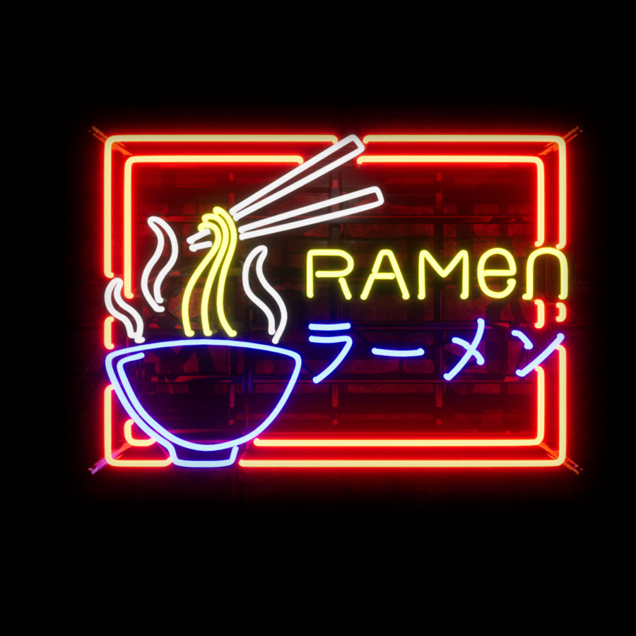 Neon Sign Light Ramen Japan No - Outdoor Lighting Japan ulasan dan harga