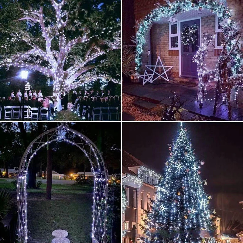 5M/10M/20M LED Copper Wire Str - Outdoor Lighting Strip ulasan dan harga