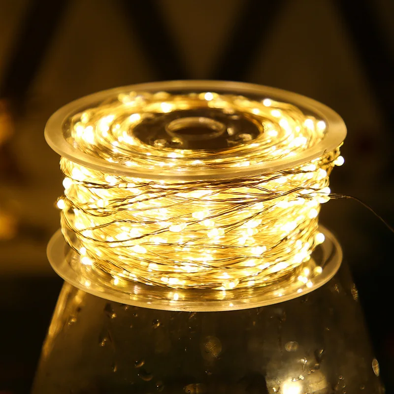5M/10M/20M LED Copper Wire Str - Outdoor Lighting Strip ulasan dan harga