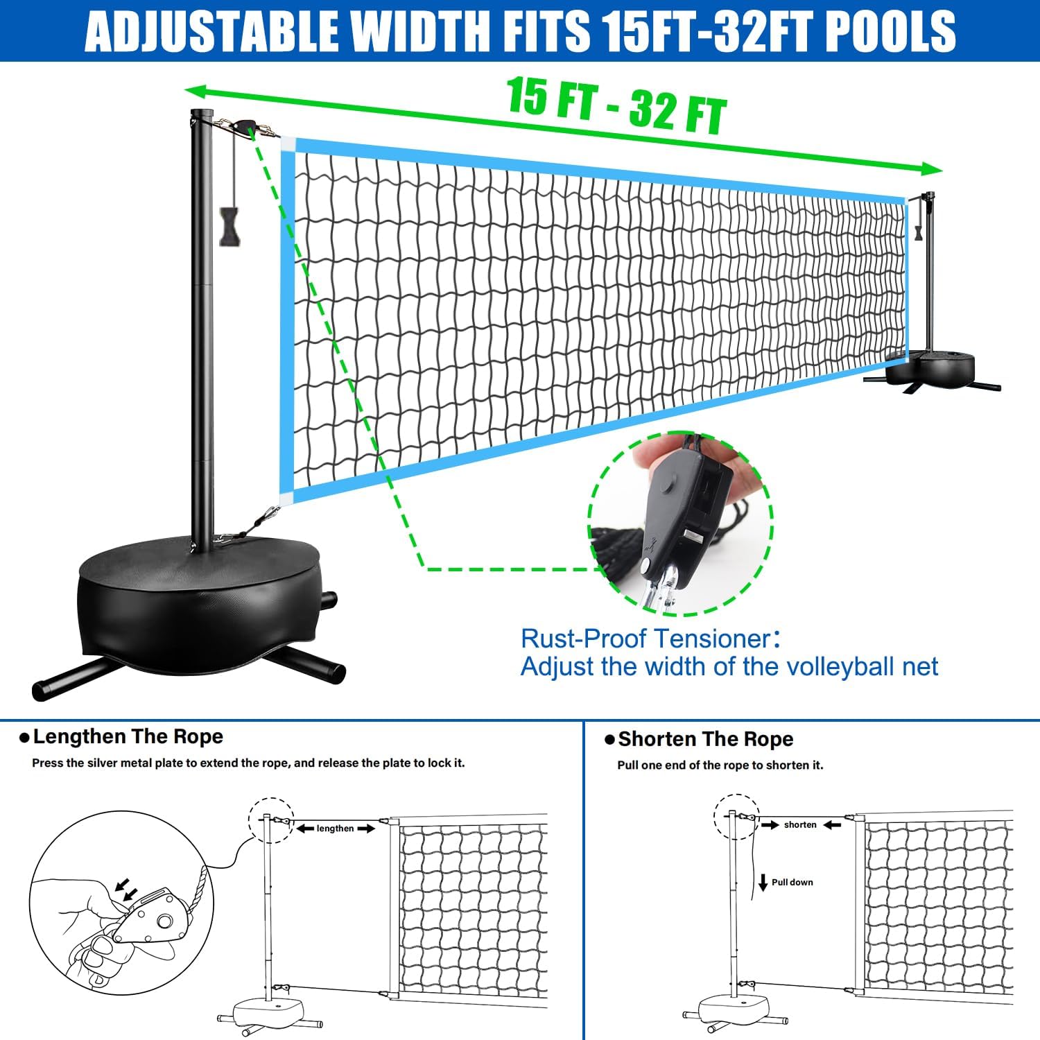 Portable Outdoor LED Volleybal - Outdoor Lighting Led ulasan dan harga