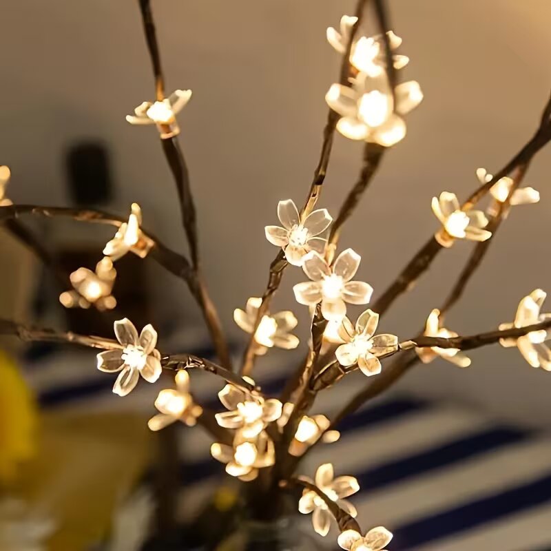 1/2PC 20LED Cherry Blossom Tre - Outdoor Lighting Led ulasan dan harga