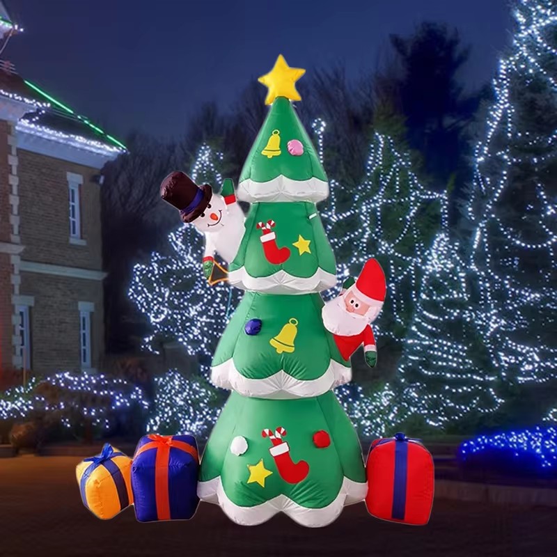 For 7FT Christmas Tree Inflata - Outdoor Lighting Uk ulasan dan harga