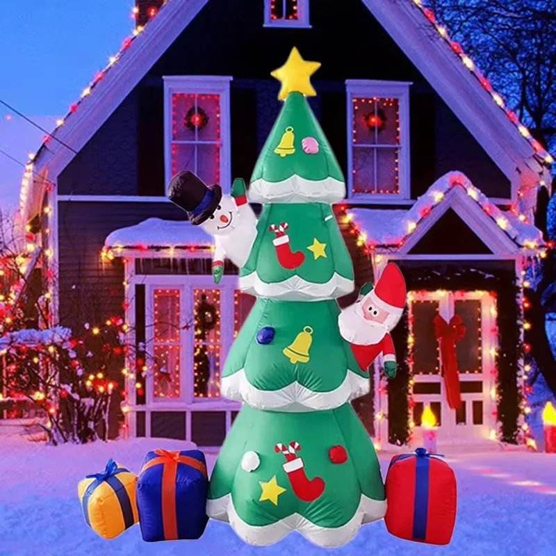 For 7FT Christmas Tree Inflata - Outdoor Lighting Uk ulasan dan harga