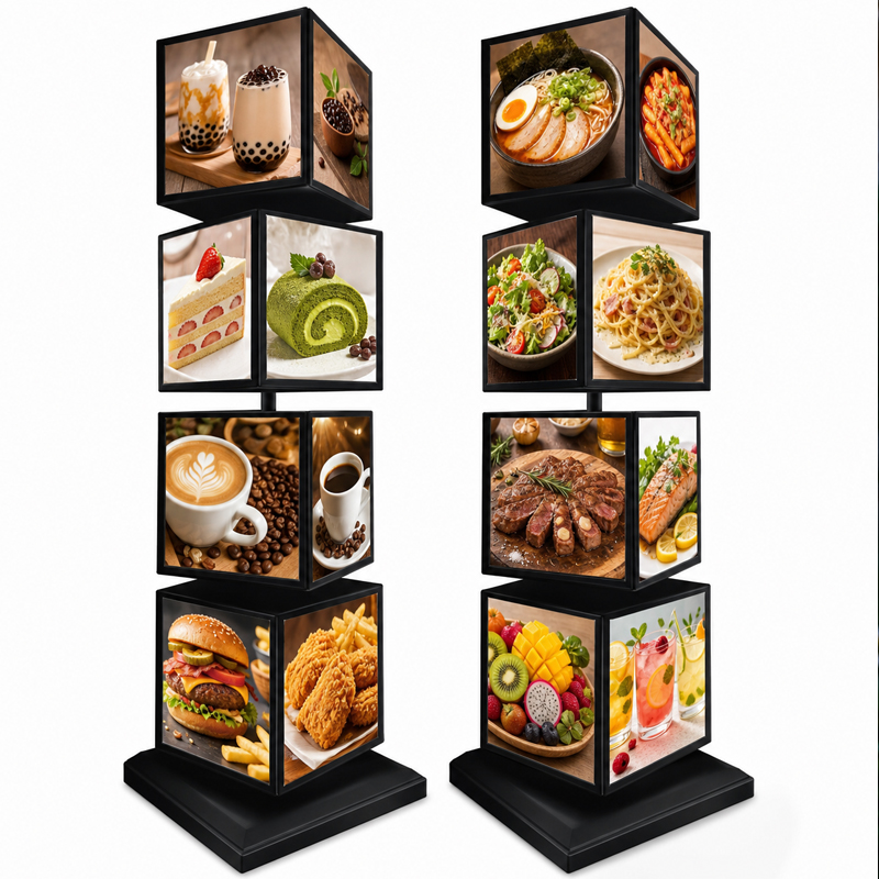 Custom Square Rotating Light B - Outdoor Lighting Restaurant ulasan dan harga