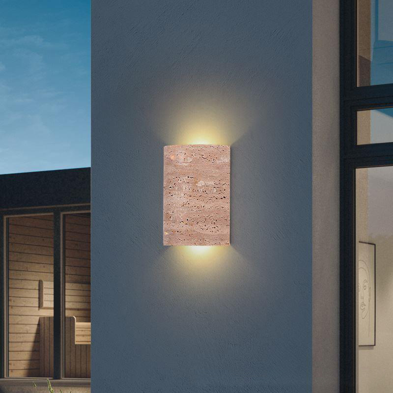 Wabi-sabi StyleYellow Traverti - Outdoor Lighting Japan ulasan dan harga