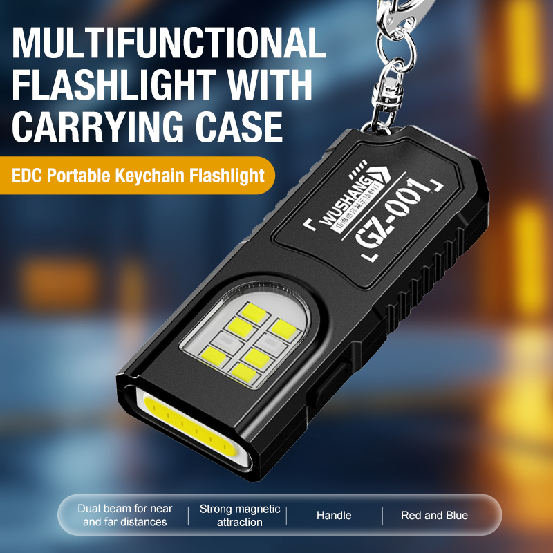 Portable Keychain LED COB Flas - Outdoor Lighting Electric ulasan dan harga