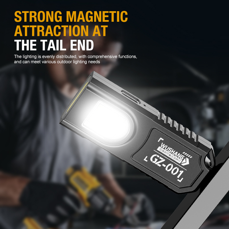Portable Keychain LED COB Flas - Outdoor Lighting Electric ulasan dan harga