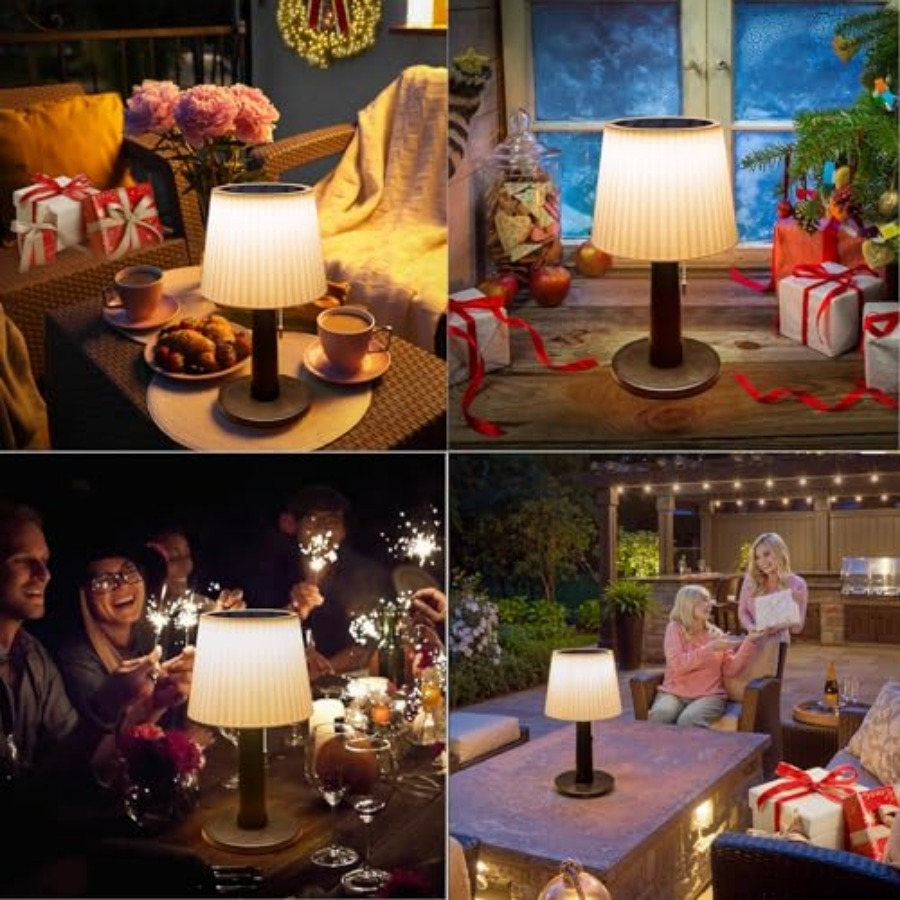 Solar Table Lamps Outdoor Indo - Outdoor Lighting Led ulasan dan harga