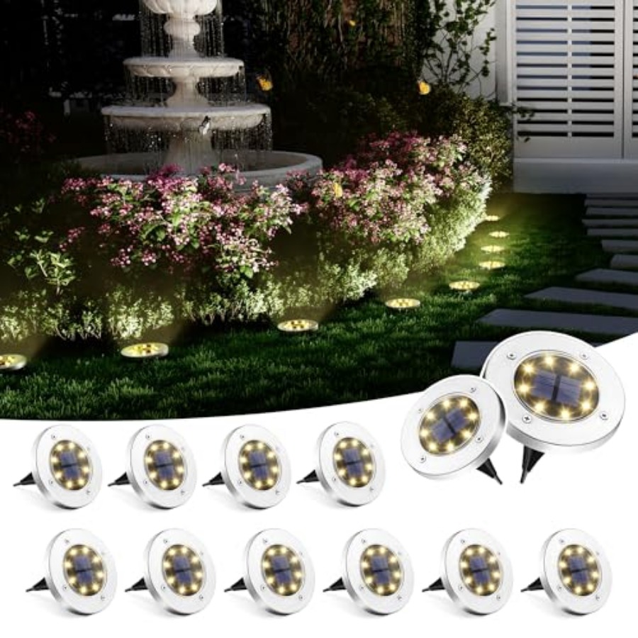 Solar Ground Lights Solar Ligh - Outdoor Lighting Led ulasan dan harga