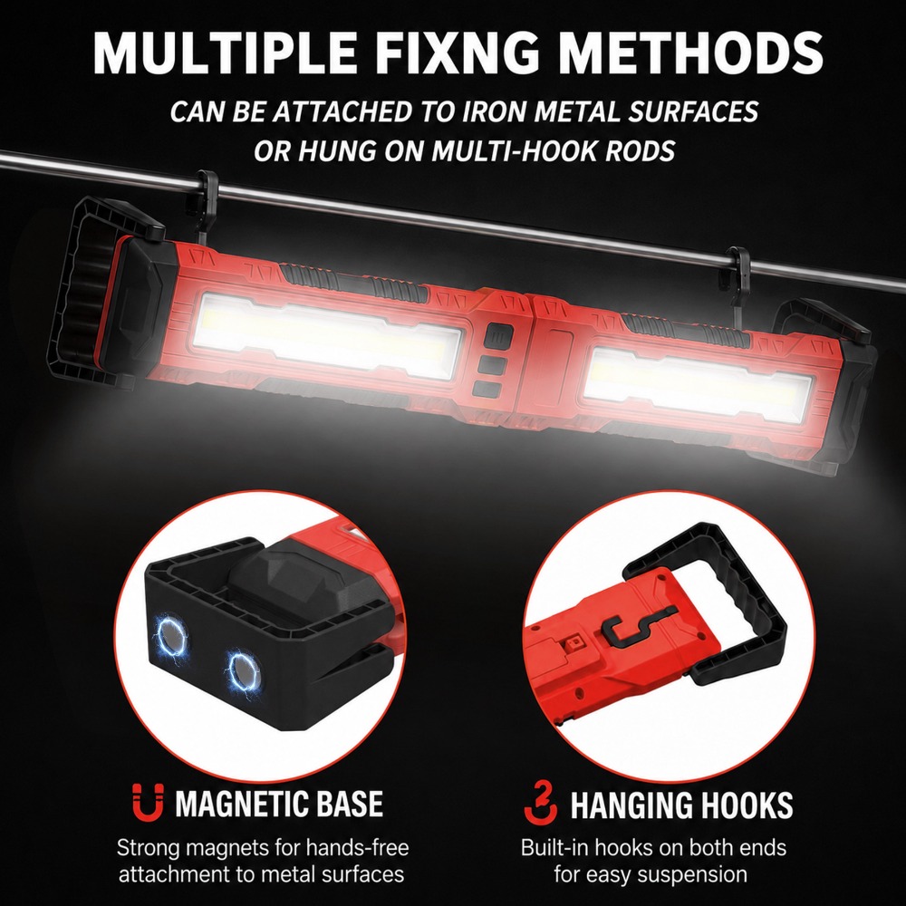 New COB Work Light USB Recharg - Outdoor Lighting Strip ulasan dan harga