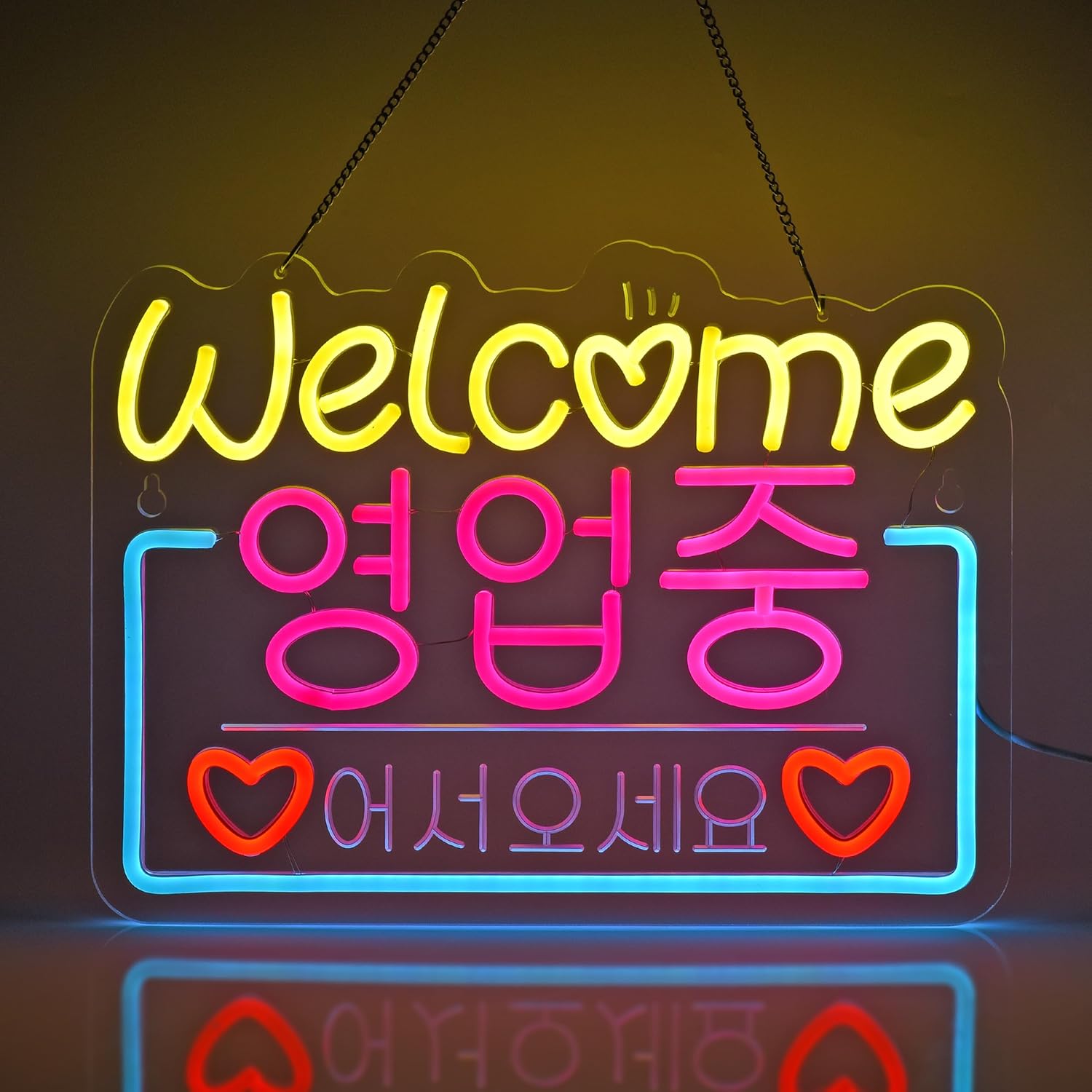 Korean Welcome on Sale Neon Si - Outdoor Lighting Restaurant ulasan dan harga